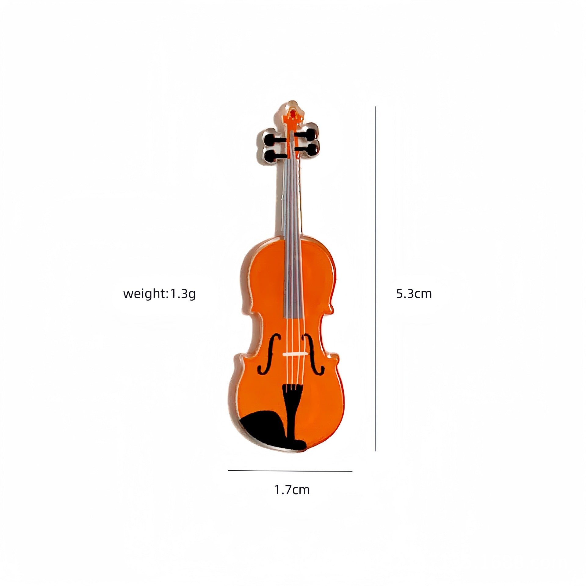 Wholesale 10pcs Double-sided Musical Instrument Guitar DIY Jewelry Accessories